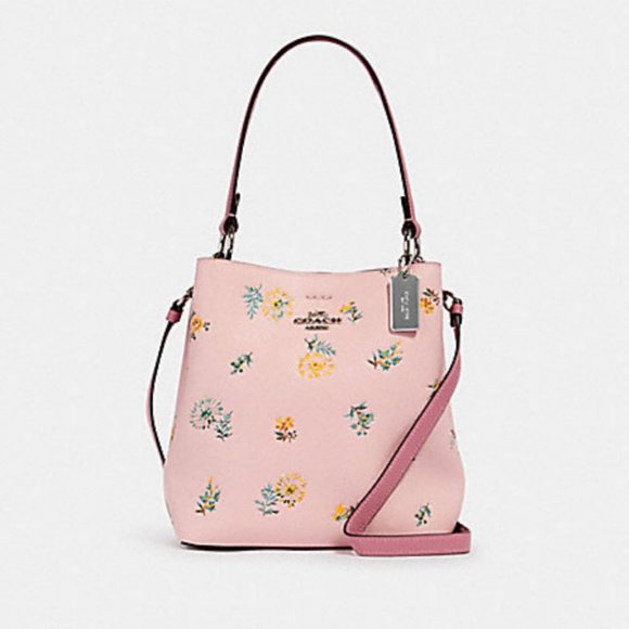 Coach Handbags - Coach SMALL TOWN BUCKET BAG floral